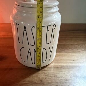 Rae Dunn White Easter Candy Jar